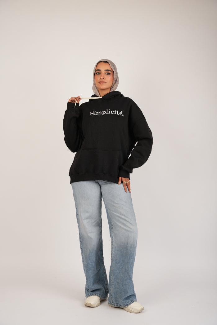 Ink Night Hoodie – Printed Cotton