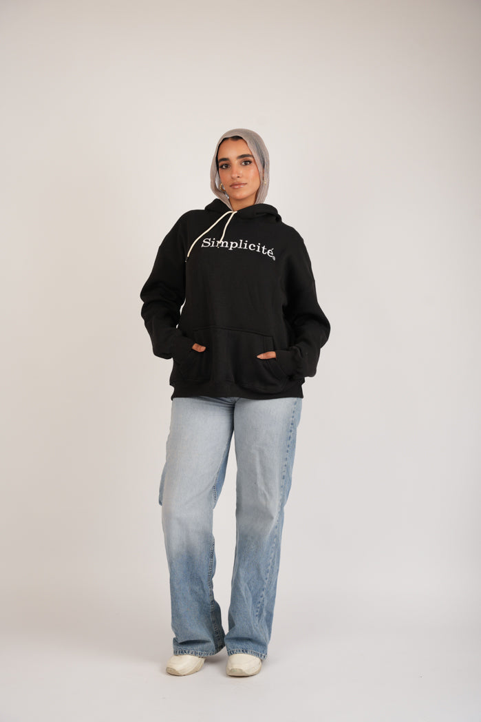 Ink Night Hoodie – Printed Cotton