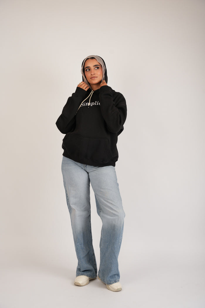 Ink Night Hoodie – Printed Cotton