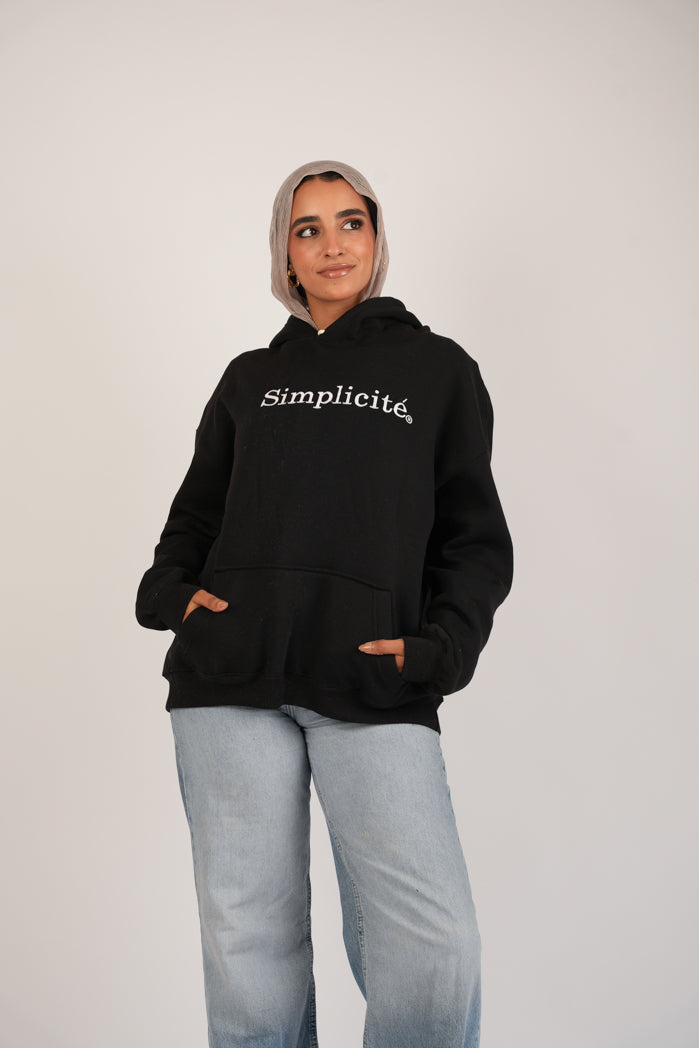 Ink Night Hoodie – Printed Cotton