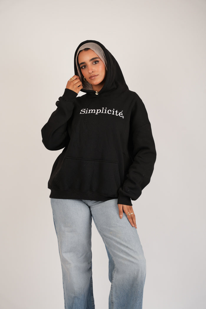 Ink Night Hoodie – Printed Cotton