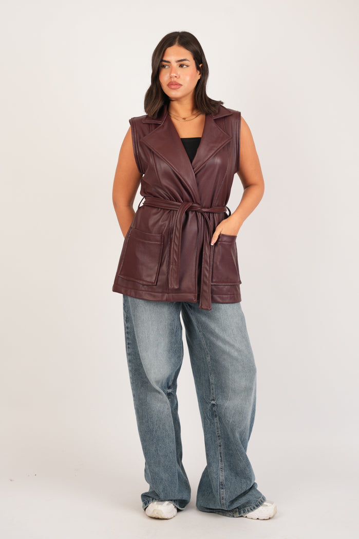 Wine Luxe Vest