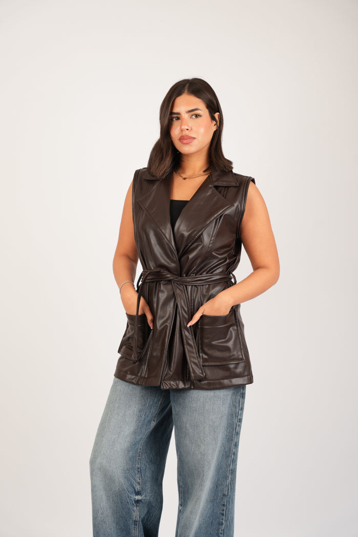 Cocoa Luxe Vest