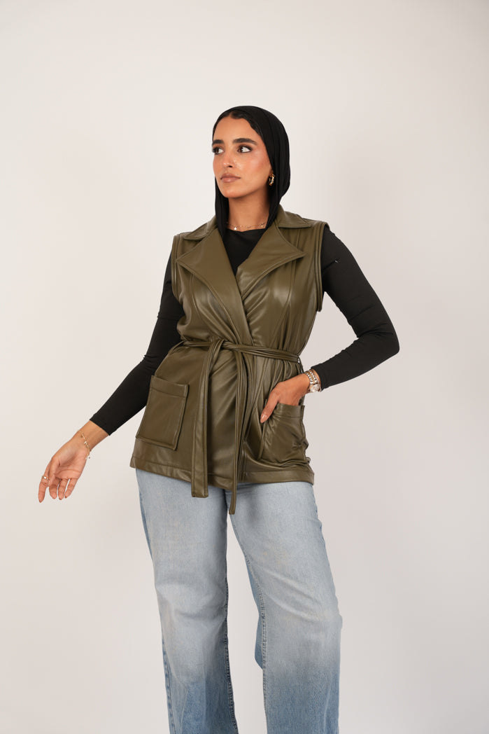 Sage Luxe Vest