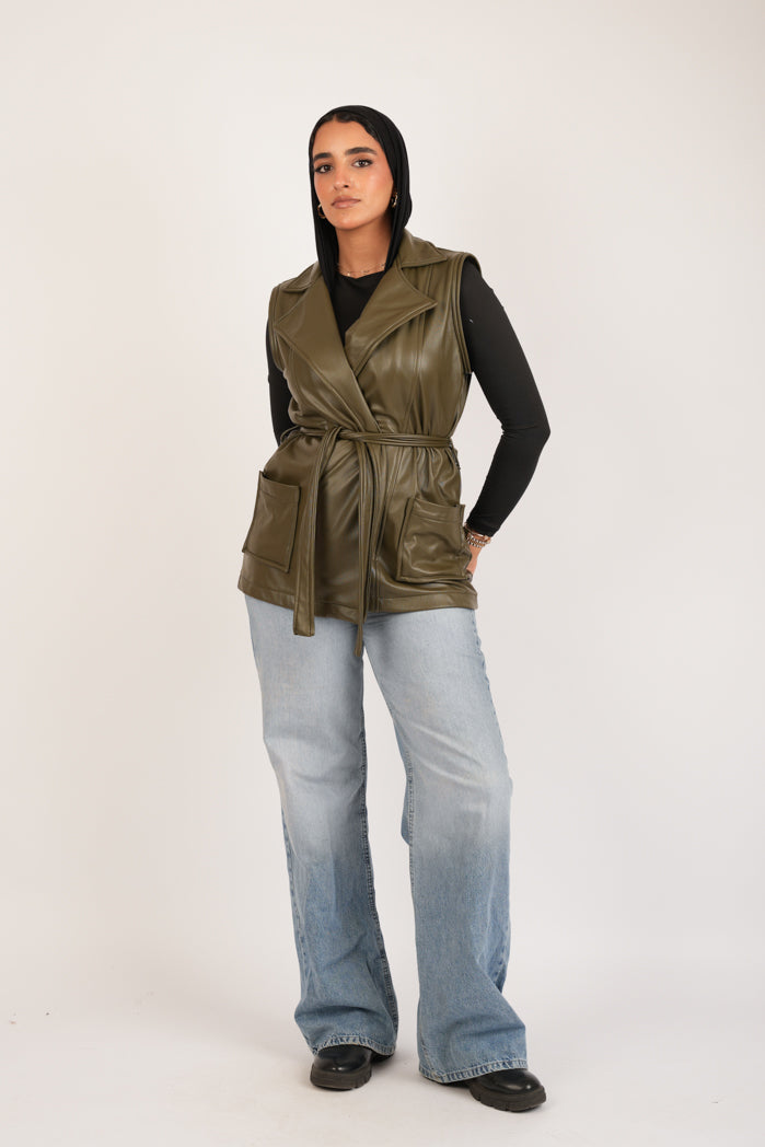 Sage Luxe Vest