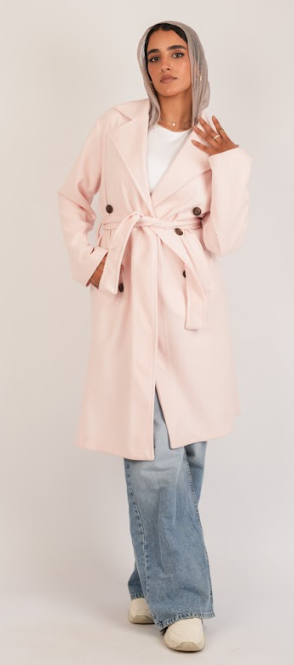 Blush Classic Coat
