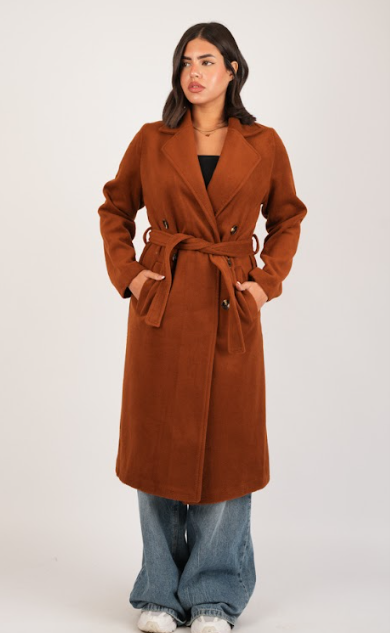 Havana Soft Broadcloth Coat