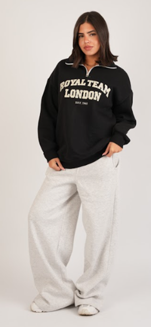 Black Aura Hoodie – Cotton Embroidered